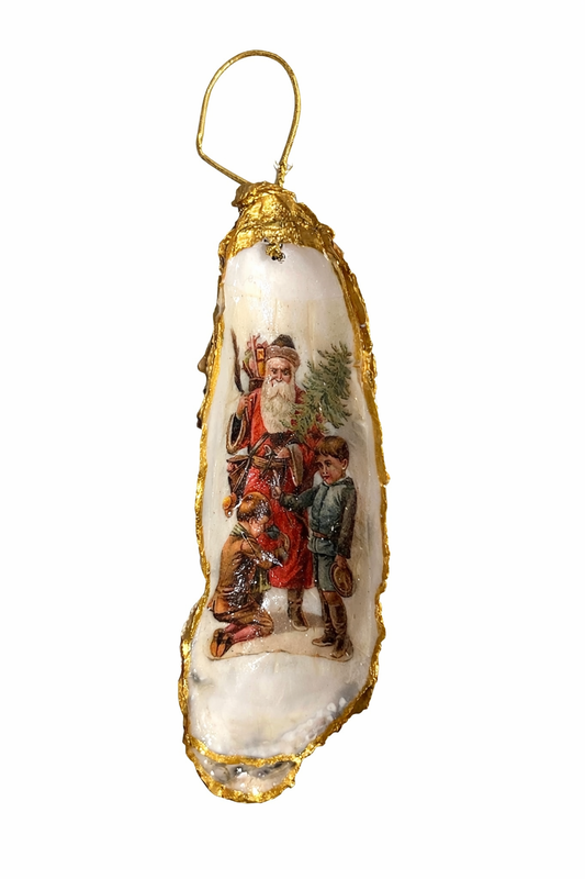 Christmas Santa Ornament Collection