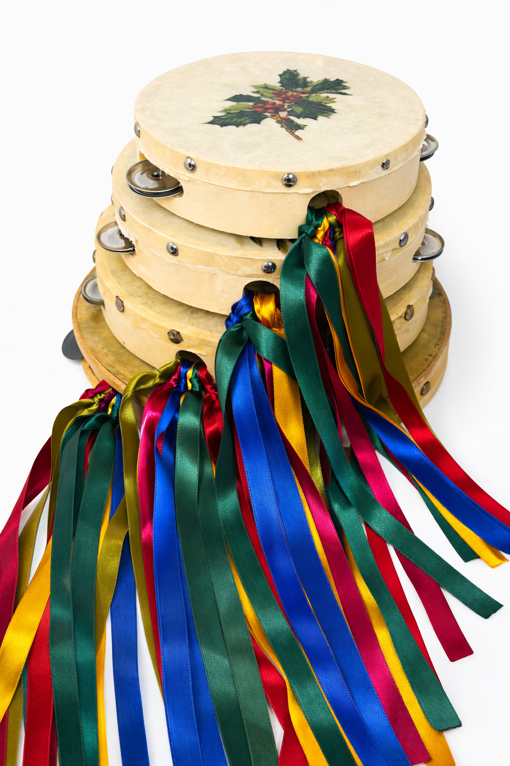 Christmas Tambourine Set