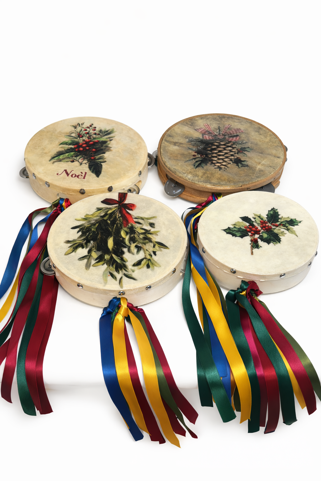 Christmas Tambourine Set