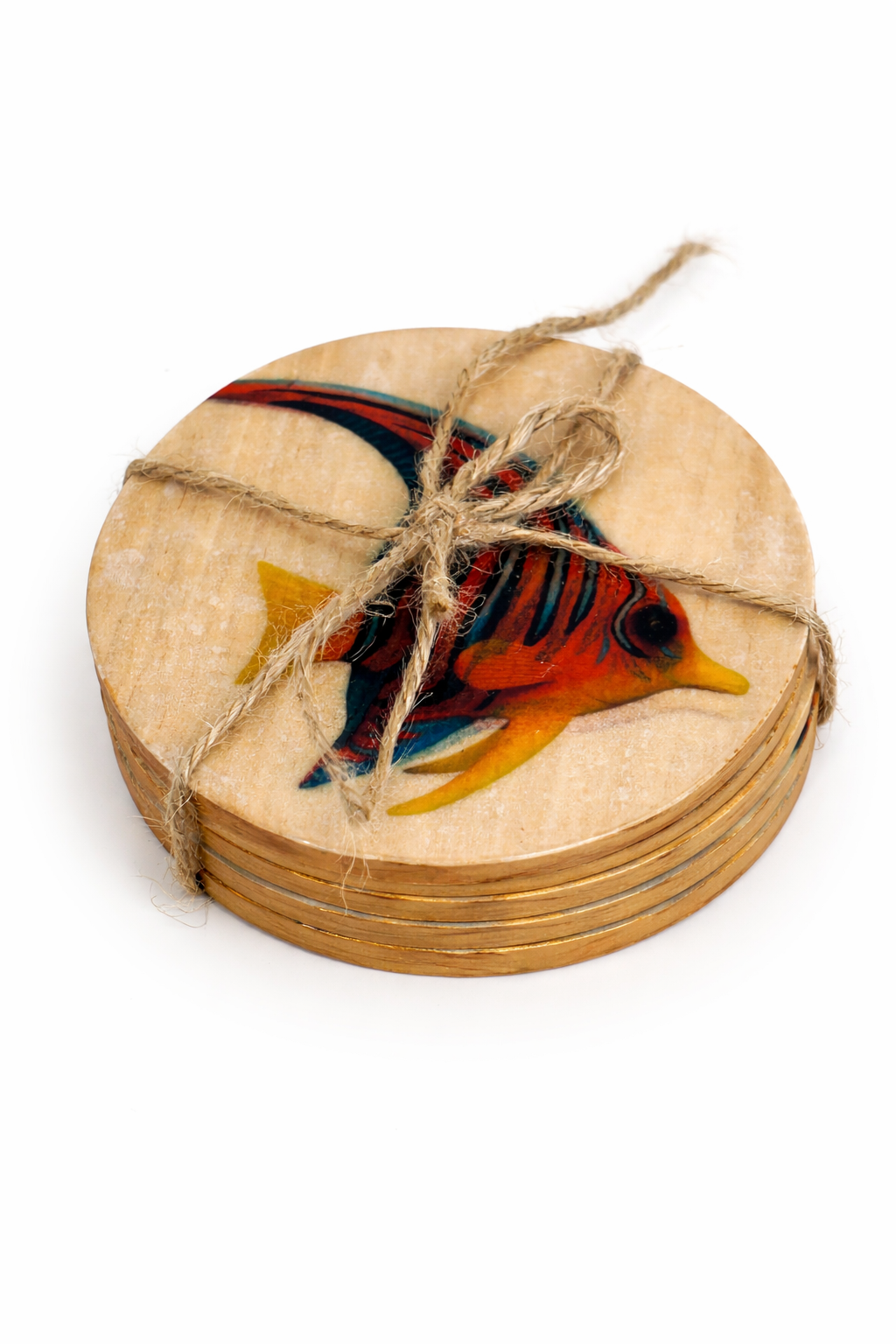 Tropical Fish Coasters (Set of 4)