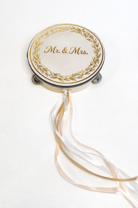 Wedding Mr & Mrs Tambourine